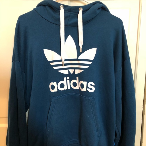 adidas cowl neck hoodie